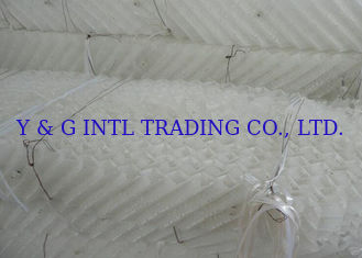 Materiale d'imballaggio della colonna strutturato garza di plastica PP/RPPPVD/PVDF/PTFE PVDF del cavo