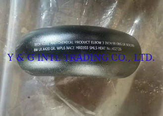 Accessorio per tubi Buttweld del gomito di acciaio inossidabile 304/304L 90 LR
