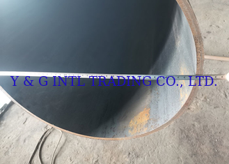 5-100 mm tubo di acciaio al carbonio galvanizzato verniciato rivestito con estremità filettate a bivella