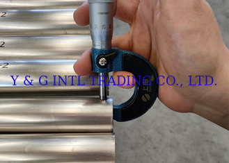 Precisione rame nichel 90 10 tubo laminato a freddo argento lucidato per industria