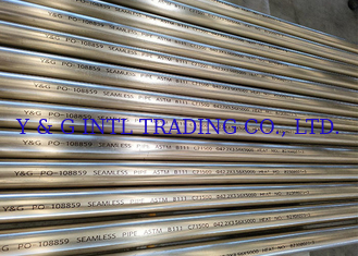 Tubo di lega di rame standard ASTM B75 laminato a freddo personalizzato