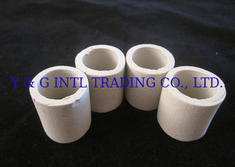 Torre ceramica dell'anello della cappa che imballa imballaggio casuale ceramico nelle colonne adsorbenti