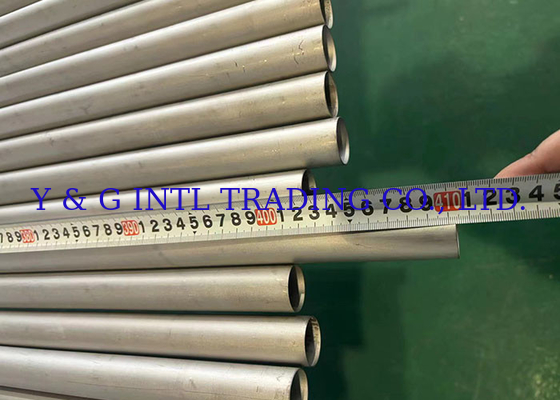 Tubo di lega di titanio senza saldatura di purezza laminato a freddo ASTM B337 Tubo saldato per varie applicazioni