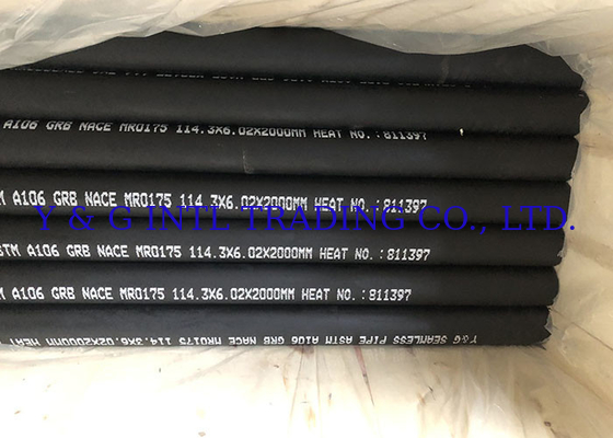 Tubi di acciaio al carbonio galvanizzato ASTM A53 senza saldatura per la distribuzione di fluidi a pressione industriale