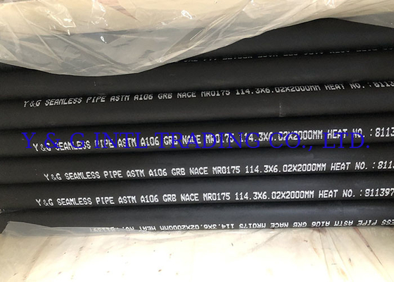 Tubi di acciaio al carbonio galvanizzato ASTM A53 senza saldatura per la distribuzione di fluidi a pressione industriale