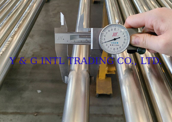 Precisione rame nichel 90 10 tubo laminato a freddo argento lucidato per industria