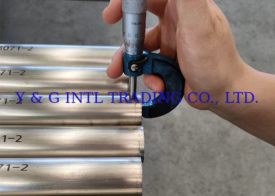 Tubo di lega di rame standard ASTM B75 laminato a freddo personalizzato