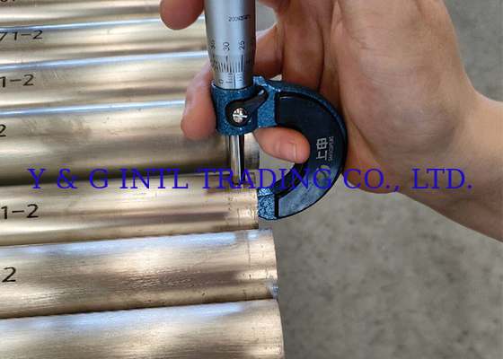 Tubo di lega di rame standard ASTM B75 laminato a freddo personalizzato