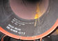 Tubo d'acciaio saldato pittura nera per petrolio, linea tubo dell'olio del trasporto del gas naturale